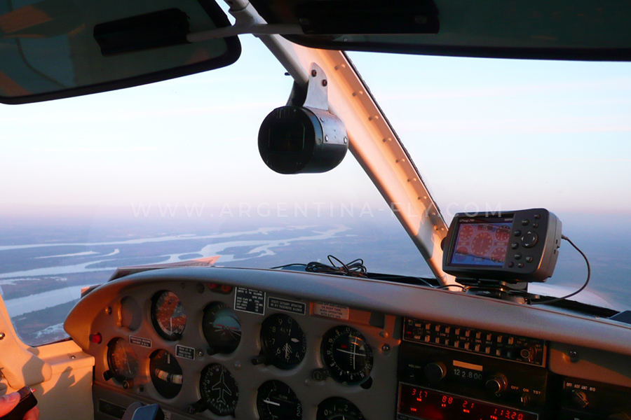 Flights over the Delta