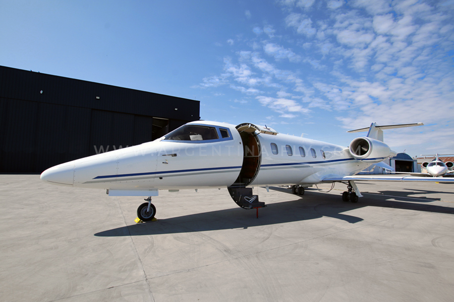 Learjet 60 — Mendoza empty leg