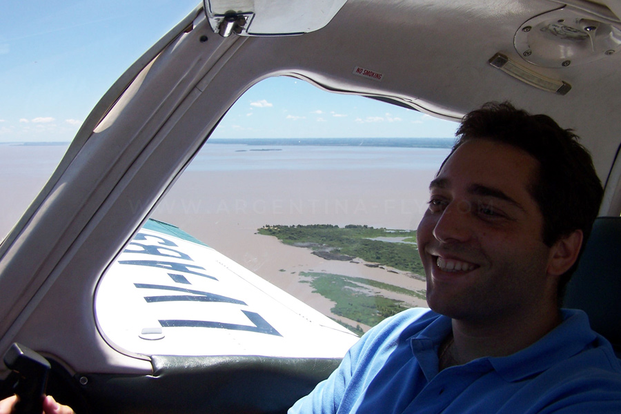 Martín García air tours