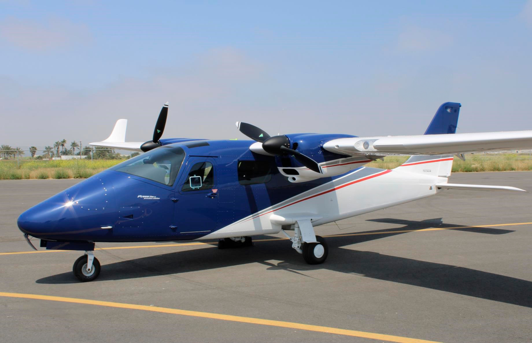 Tecnam P2006 — private flight to Punta del Este
